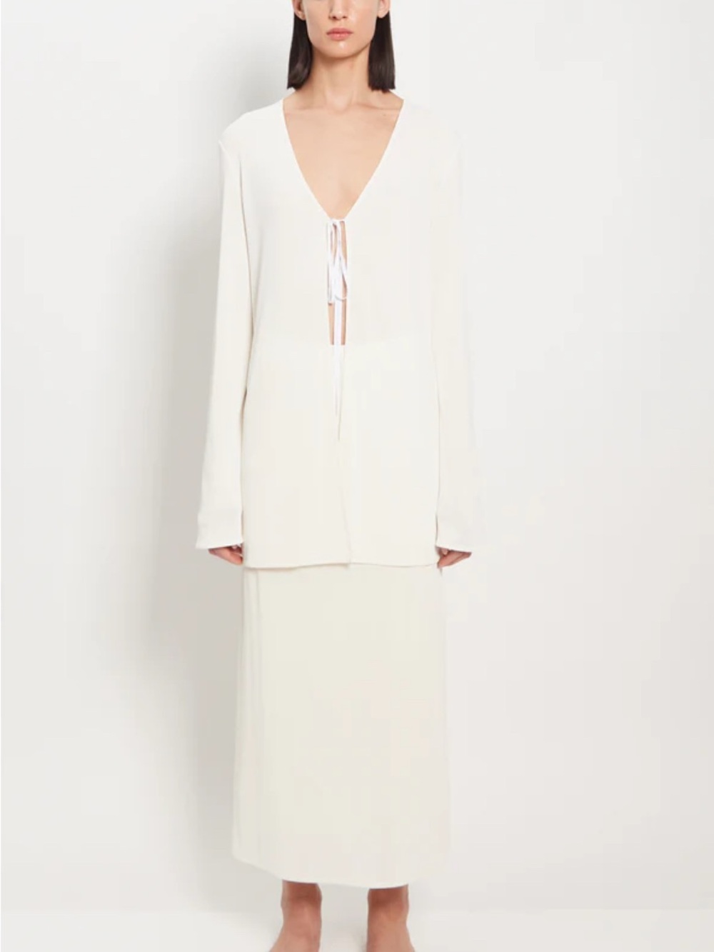 The Row Isara Viscose Blend Top